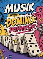 Vorschau - Arbeitsblätter - Popmusik | Unterrichtsmaterial | Quiz | Rätsel | Spiel | Musik | Klasse 5-8 | mit Lösungen - Deckblatt