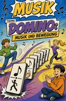 Vorschau - Arbeitsblätter - Musik und Bewegung | Unterrichtsmaterial | Quiz | Rätsel | Spiel | Musik | Klasse 5-8 | mit Lösungen - Deckblatt