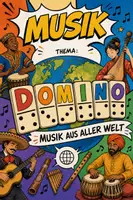 Vorschau - Arbeitsblätter - Musik aus aller Welt | Unterrichtsmaterial | Quiz | Rätsel | Spiel | Musik | Klasse 5-8 | mit Lösungen - Deckblatt