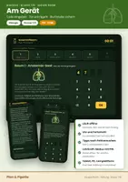 Vorschau - Arbeitsblätter - Sauerstoffalarm: Escape Room Atmung Biologie Klasse 7/8 - Rätselkarten + digitale Code-Eingabe | Atmungsorgane, Atemluft, Gasaustausch, Atemvolumen, Rauchen - Seite 3