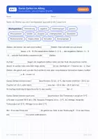 Vorschau - Arbeitsblätter - Ganze Zahlen im Alltag (Klasse 6) - Seite 1