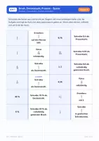 Vorschau - Arbeitsblätter - Bruch, Dezimalzahl, Prozent – Spiele Klasse 6 - Seite 2