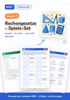 Vorschau - Arbeitsblätter - Brüche, Größen, Terme Klasse 5 Paket - Seite 1
