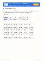 Vorschau - Arbeitsblätter - Rechnen bis 100 – Ausmal-Rätsel (Klasse 2) - Seite 3