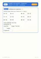 Vorschau - Arbeitsblätter - Würfeln und rechnen – Stationen (Klasse 1) - Seite 2