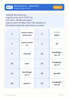 Vorschau - Arbeitsblätter - Zahlen bis 20 – Spiele-Set (Klasse 1) - Seite 1