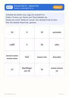 Vorschau - Arbeitsblätter - Zahlen bis 20 – Spiele-Set (Klasse 1) - Seite 2