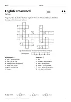 Vorschau - Arbeitsblätter - Englisch-Kreuzworträtsel Klasse 3–4 - Seite 3
