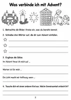Vorschau - Arbeitsblätter - Advent Religion Klasse 2 3 4 - Seite 2