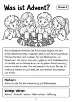 Vorschau - Arbeitsblätter - Advent Religion Klasse 2 3 4 - Seite 3