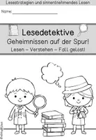Vorschau - Arbeitsblätter - Lesestrategien Herbst | Lesetraining zum Herbst | Lesedetektive – Texte erschließen & Leseverstehen | sinnentnehmendes Lesen | Klasse 2-4 - Seite 2