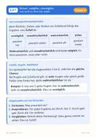Vorschau - Arbeitsblätter - Sicher, möglich, unmöglich (Klasse 4) - Seite 1