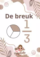 Voorbeeld - Juf Hageladie_werkboek breuk 1/3 - Voorblad