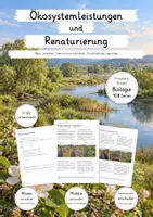 Vorschau - Unterrichtsreihen - Umwelt & Nachhaltigkeit – MEGA XXL-Biologie-Materialpaket | 10 komplette Unterrichtseinheiten & große Lernwerkstätten | Klimawandel, Artensterben, Naturschutz, Ökologie & Mikroplastik | Arbeitsblätter mit Lösungen - Seite 1