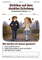 Vorschau - Arbeitsblätter - Sicher und gemeinsam durch den Herbst Bundle Klasse 1–4 - Seite 1
