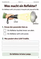 Vorschau - Arbeitsblätter - Sicher und gemeinsam durch den Herbst Bundle Klasse 1–4 - Seite 3