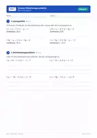 Vorschau - Arbeitsblätter - Lineare Gleichungssysteme (Klasse 8) - Seite 3