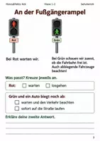 Vorschau - Arbeitsblätter - Straße überqueren Arbeitsheft Klasse 1–2 - Seite 2