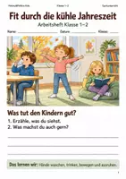 Vorschau - Arbeitsblätter - Fit im Herbst Arbeitsheft Klasse 1–2 - Deckblatt