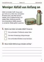 Vorschau - Arbeitsblätter - Sauberer Schulhof Arbeitsheft Klasse 3–4 - Seite 1