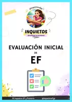 Vista previa - Juegos / Gamificación - EVALUACIÓN INICIAL EF INQUIETOS - Portada