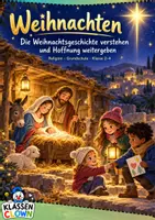 Vorschau - Arbeitsblätter - Weihnachten Religion Klasse 2 3 4 - Deckblatt