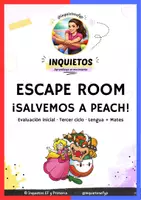Vista previa - Juegos / Gamificación - ESCAPE ROOM EVALUACIÓN INICIAL TERCER CICLO INQUIETOS - Portada
