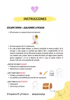 Vista previa - Juegos / Gamificación - ESCAPE ROOM EVALUACIÓN INICIAL TERCER CICLO INQUIETOS - página 1