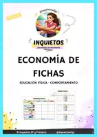 Vista previa - Refuerzo / NEE / Materiales de apoyo - ECONOMÍA DE FICHAS EF INQUIETOS - Portada