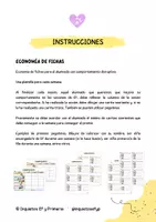 Vista previa - Refuerzo / NEE / Materiales de apoyo - ECONOMÍA DE FICHAS EF INQUIETOS - página 1