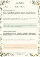 Vorschau - Aufgabenkarten - Herbst-Mitmachgeschichte für die Kita - Seite 3