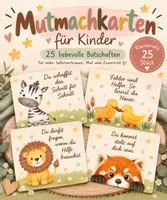 Vorschau - Fördermaterial/Inklusion - Mutmachkarten Kinder 25 Stück Klassensatz - Deckblatt
