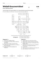 Vorschau - Arbeitsblätter - Weltall-Kreuzworträtsel Klasse 3–4 - Seite 3