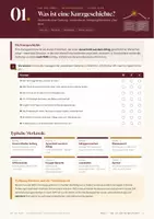 Vorschau - Stundenentwürfe - Kurzgeschichten interpretieren Klasse 9/10 – Komplettpaket „Auf den Punkt“: 6 Module mit Borchert, Kafka & modernen Texten, Interpretationsaufsatz und Klassenarbeit - Seite 1