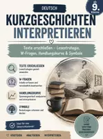 Vorschau - Stundenentwürfe - Kurzgeschichten interpretieren Klasse 9/10: Texte erschließen – Lesestrategie, W-Fragen, Handlungskurve & Symbole - Deckblatt