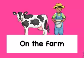 Vorschau - Poster - Themenplakat On the farm/Farm animals - Einheitsposter - Seite 3