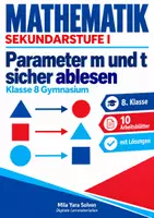 Vorschau - Arbeitsblätter - Parameter m und t sicher ablesen | Mathematik Klasse 8 Gymnasium | 10 Arbeitsblätter mit Lösungen als PDF - Deckblatt