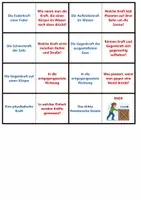 Vorschau - Arbeitsblätter - Kräfte, Kraft und Gegenkraft | Unterrichtsmaterial | Rätsel | Spiel | Physik | Klasse 6-8 | mit Lösungen - Seite 2