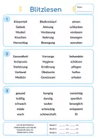 Vorschau - Arbeitsblätter - ⚡ Blitzlesen – Lesetraining für die 4. Klasse - mit Zeitnehmung - Seite 3