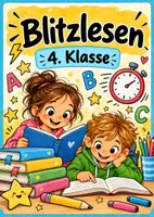Vorschau - Arbeitsblätter - ⚡ Blitzlesen – Lesetraining für die 4. Klasse - mit Zeitnehmung - Deckblatt