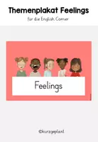 Vorschau - Poster - Themenplakat Feelings - Einheitsposter - Deckblatt