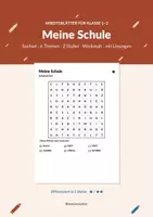 Vorschau - Arbeitsblätter - Schule-Suchsel Klasse 1–2 mit Werkstatt - Deckblatt