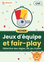 Aperçu - Feuilles d'exercices - Jeux d'équipe et fair-play – CM1 - Page de couverture