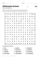 Vorschau - Arbeitsblätter - Weihnachts-Suchsel Klasse 3–4 mit Lösungen - Seite 3