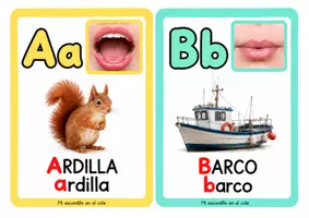 Vista previa - Juegos / Gamificación - 🌈 Abecedario con articulemas e imágenes - página 3