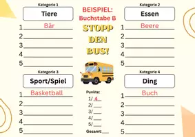 Vorschau - Spiele - Stoppt den Bus! - Buchstabenspiel - Seite 2