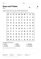 Vorschau - Arbeitsblätter - Essen-und-Trinken-Suchsel Klasse 1–2 - Seite 2
