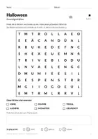 Vorschau - Arbeitsblätter - Halloween-Suchsel Klasse 1–2 mit Werkstatt - Seite 2