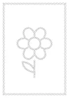 Vorschau - Fördermaterial/Inklusion - Tupfbilder Frühling Tupfen mit Wattestäbchen Fördermaterial Feinmotorik - Seite 2