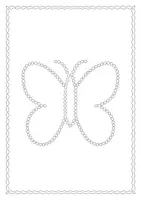 Vorschau - Fördermaterial/Inklusion - Tupfbilder Frühling Tupfen mit Wattestäbchen Fördermaterial Feinmotorik - Seite 3